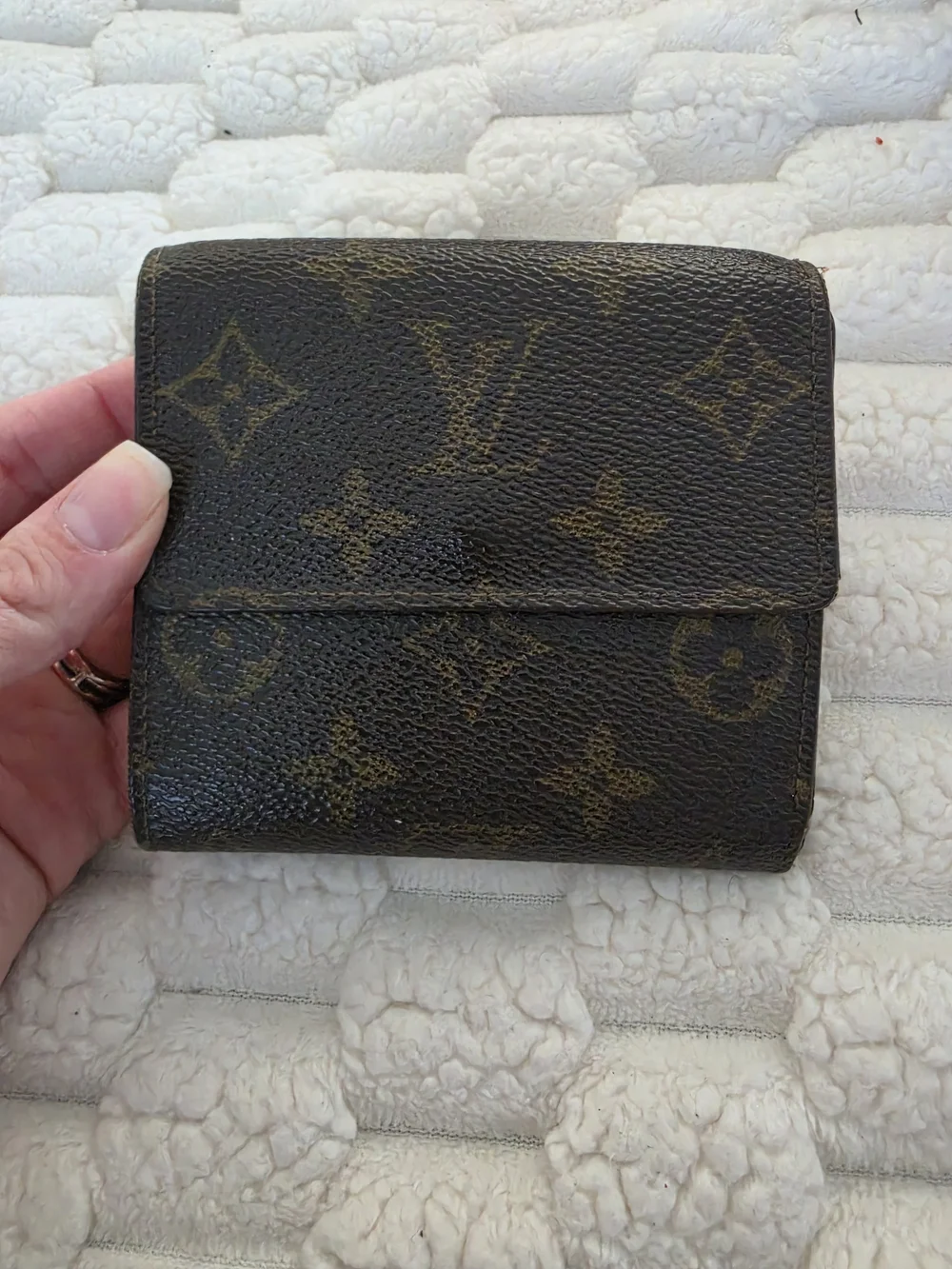 Louis Vuitton compact brown